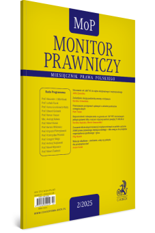 Monitor Prawniczy Nr 02/2025