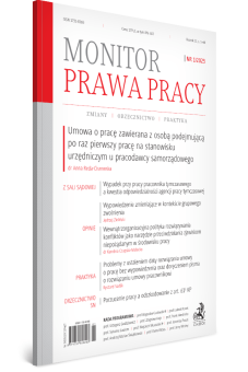 Monitor Prawa Pracy Nr 1/2025