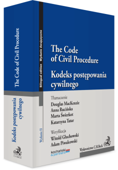 Kodeks postępowania cywilnego. The Code of Civil Procedure