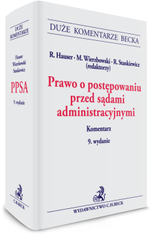 Prawo o postępowaniu przed sądami administracyjnymi. Komentarz