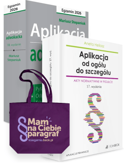 PAKIET: Aplikacja adwokacka 2026 + Aplikacja od ogółu do szczegółu