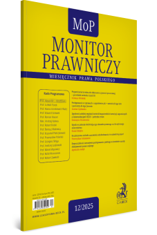 Monitor Prawniczy Nr 12/2025