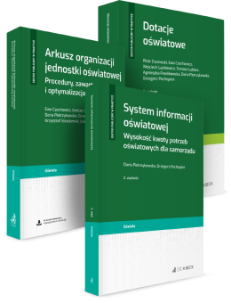 PAKIET: Arkusz organizacji jednostki oświatowej + System informacji oświatowej + Dotacje oświatowe