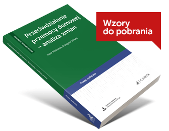Przeciwdziałanie przemocy domowej - analiza zmian