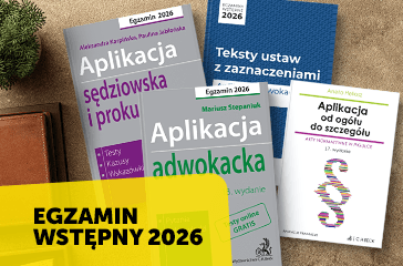 Egzamin wstępny na aplikację 2026