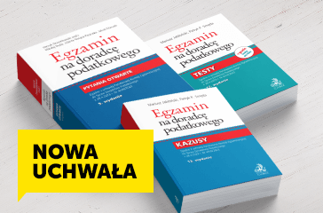 Egzamin na doradcę podatkowego. Opracowania z nową uchwałą!