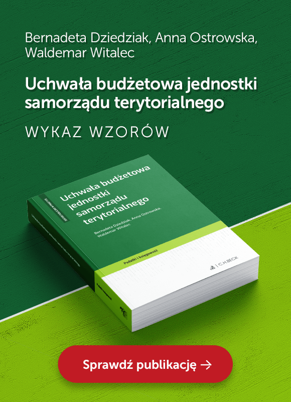 Uchwała budżetowa jednostki samorządu terytorialnego Uchwała budżetowa jednostki samorządu terytorialnego