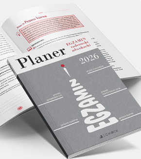 Planer. Egzamin radcowski i adwokacki 2026
