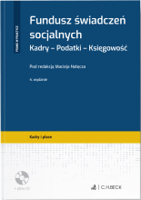 Fundusz świadczeń socjalnych. Kadry. Podatki. Księgowość + płyta CD