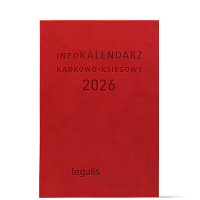 infoKALENDARZ kadrowo-księgowy 2026