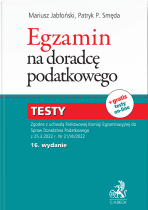 Egzamin na doradcę podatkowego. Testy