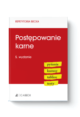 Postępowanie karne. Pytania. Kazusy. Tablice. Testy